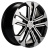 Диск Khomen 1803 7x18 5*108 Et:40 Dia:57,1 Black-FP Диск Khomen 1803 7x18 5*108 Et:40 Dia:57,1 Black-FP