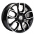Диск Khomen 1713 7x17 5*114,3 Et:45 Dia:60,1 Black-FP