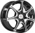 Диск X'trike X-110 6x14 4*114,3 Et:38 Dia:66,1 BK/FP Диск X'trike X-110 6x14 4*114,3 Et:38 Dia:66,1 BK/FP