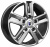 Диск K&K Backfire 8x18 5*114,3 Et:45 Dia:66,1 алмаз-чёрный