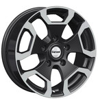 Диск Carwel Нива-17 1725 6,5x17 5*139,7 Et:40 Dia:98 ABT