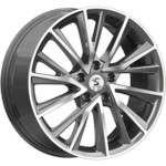Диск Premium Series КР010 7,5x18 5*114,3 Et:45 Dia:67,1 Diamond gloss graphite