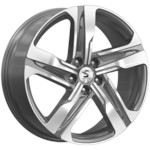 Диск Premium Series КР004 7,5x19 5*114,3 Et:49 Dia:67,1 Diamond gloss graphite