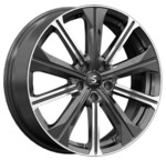 Диск Premium Series КР013 7x19 5*108 Et:36 Dia:65,1 Diamond Black Gris