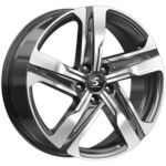 Диск Premium Series КР004 7,5x19 5*114,3 Et:50 Dia:67,1 Diamond quartz