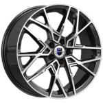 Диск K&K Вудроф 7x18 5*108 Et:38 Dia:60,1 алмаз чёрный