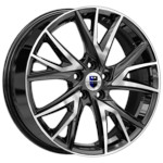 Диск K&K Кайлас 6,5x18 5*112 Et:38 Dia:66,6 алмаз чёрный