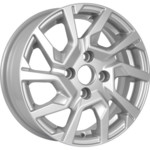 Диск KDW KD1420 5,5x14 4*100 Et:40 Dia:60,1 Silver Painted
