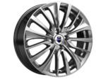 Диск K&K Flanker 6,5x17 5*108 Et:33 Dia:60,1 дарк платинум