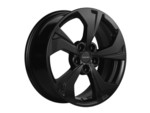 Диск Khomen 1724 7x17 5*114,3 Et:45 Dia:60,1 Black
