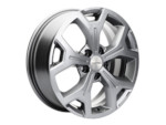 Диск Khomen 1710 7x17 5*108 Et:43 Dia:65,1 Gray