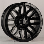 Диск Powcan 5369 9x20 5*127 Et:15 Dia:77,8 Matt Grey with matt black lip