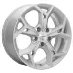 Диск Khomen 1702 7x17 5*114,3 Et:40 Dia:66,1 Gray