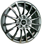 Диск Прома Цунами 7x17 5*110 Et:35 Dia:65,1 Черный