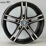 Диск Khomen 1505 5,5x15 5*139,7 Et:5 Dia:98,5 F-Silver-FP