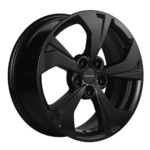 Диск Khomen 1724 7x17 5*114,3 Et:37 Dia:66,5 Black