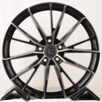 Диск Tisli Galaxy D 8,5x20 5*112 Et:25 Dia:66,6 Gloss Black With Dark Tint