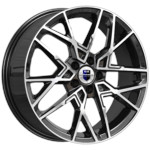Диск K&K Вудроф 7x18 5*108 Et:41 Dia:59,6 Алмаз чёрный