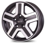 Диск Прома TY99 Bus 6,5x16 5*130 Et:65 Dia:89,1 Графит