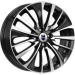 Диск K&K Flanker 6,5x17 5*108 Et:50 Dia:63,35 дарк платинум