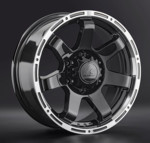 Диск LS wheels LS1289 7,5x17 6*139,7 Et:25 Dia:106,1 bkl