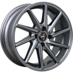 Диск X-RACE H-03(L) 7x16 4*100 Et:36 Dia:60,1 graphite