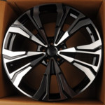 Диск HMD 4337 10,5x21 5*112 Et:43 Dia:66,6 Black Machine Face