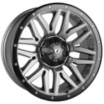 Диск Powcan 5369 9x18 6*135 Et:15 Dia:106,1 Matt Grey with matt black lip
