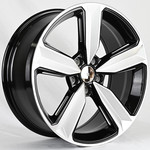 Диск KoKo Kuture FF534 7,5x17 5*112 Et:38 Dia:66,45 Gloss Black Face+Milling Window