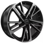 Диск Khomen KHW1815 8x18 5*108 Et:46 Dia:63,4 Black-FP