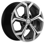 Диск Khomen 1606 6,5x16 5*114,3 Et:43 Dia:67,1 Gray-FP