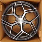 Диск Tisli Blade 10x20 5*112 Et:40 Dia:66,6 Anthracite Brush Face