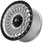 Диск FF KF5357 8,5x17 6*139,7 Et:0 Dia:106,1 Silver With Black Lip