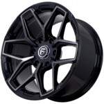 Диск FF KF09 9x18 6*139,7 Et:12 Dia:110,1 Gloss Black Tinted
