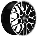 Диск Khomen KHW1818 7x18 5*112 Et:45 Dia:57,1 Black-FP