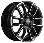 Диск Khomen KHW1406 5,5x14 4*100 Et:38 Dia:67,1 Black-FP
