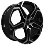 Диск Khomen KHW1909 7,5x19 5*114,3 Et:40 Dia:60,1 Black-FP