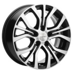 Диск Khomen 1608 6,5x16 5*110 Et:45 Dia:67,1 Black-FP