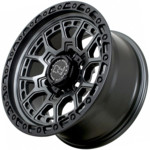 Диск FF KF44 8x16 6*139,7 Et:-10 Dia:110,1 Matt Gunmetal with Matt Black