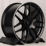 Диск KoKo Kuture K7040 8x19 5*112 Et:38 Dia:66,6 Matt Black Lip Polish