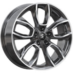 Диск Premium Series КР001 7,5x18 5*114,3 Et:45 Dia:66,1 Diamond black gris
