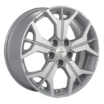 Диск Khomen 1715 7x17 5*114,3 Et:45 Dia:66,1 F-SILVER-FP