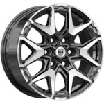 Диск K&K Гангут (КС1176) 7,5x18 6*114,3 Et:45 Dia:66,1 алмаз чёрный