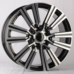 Диск RGW LXH027 9x22 5*150 Et:45 Dia:110,1 Gloss Black Machine Face
