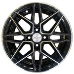 Диск X'trike X-148 6x15 4*100 Et:46 Dia:54,1 BK/FP