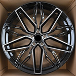 Диск KoKo Kuture YH3045 9x21 5*114,3 Et:32 Dia:67,1 Black brusch with dark Tint