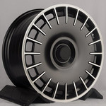 Диск RGW MH148 9,5x20 5*112 Et:43 Dia:66,6 Matt Black Machined Lip