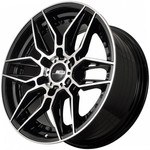 Диск Kipardo KF66 8,5x18 6*139,7 Et:15 Dia:108,1 Black Machined Face