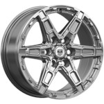 Диск K&K Дистрикт 8x18 6*114,3 Et:25 Dia:66,1 дарк платинум