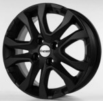 Диск Carwel Нюк 6x16 4*100 Et:41 Dia:60,1 BK